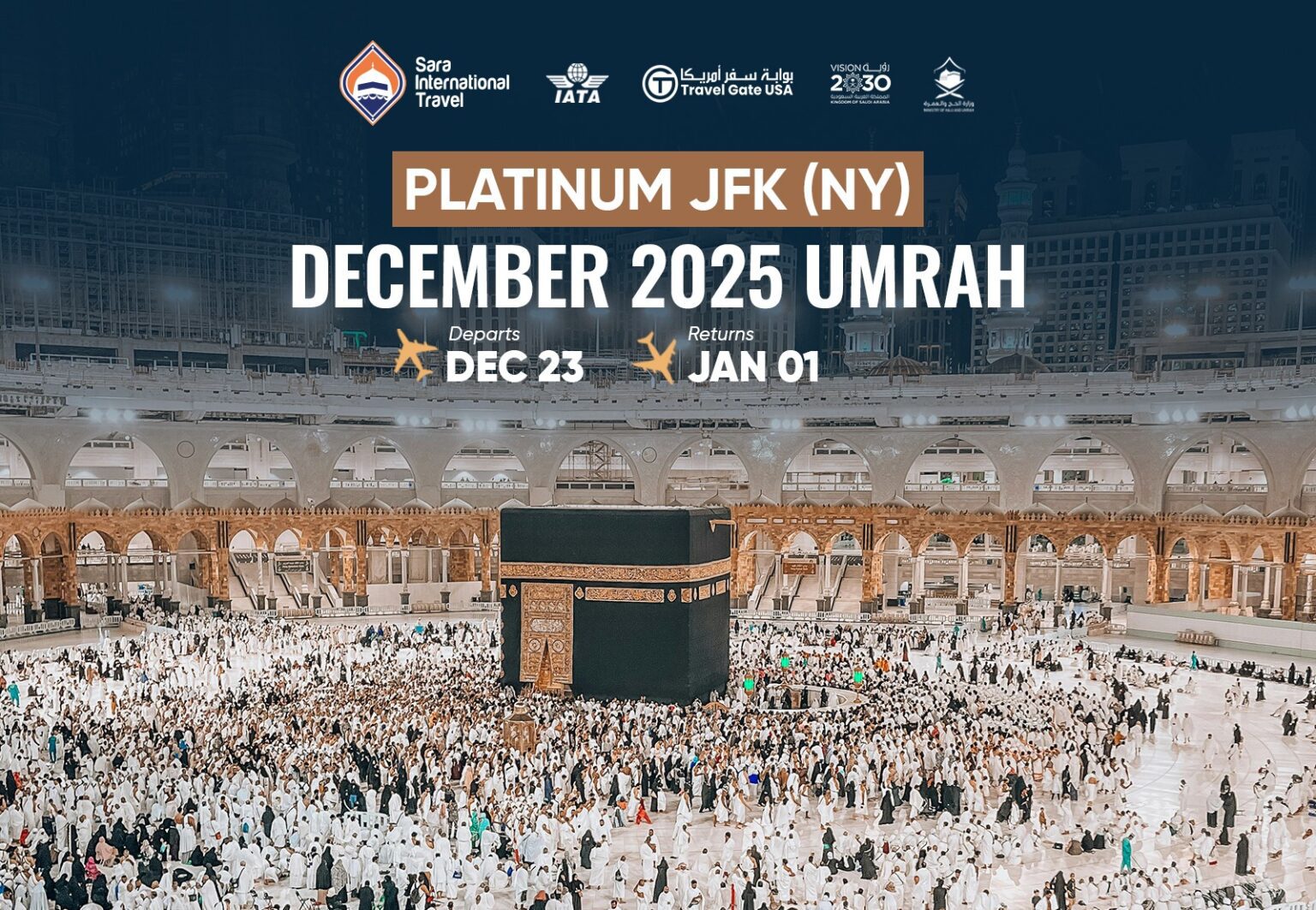 Luxury Umrah, Hajj & Halal Tours Packages for 2025/2026