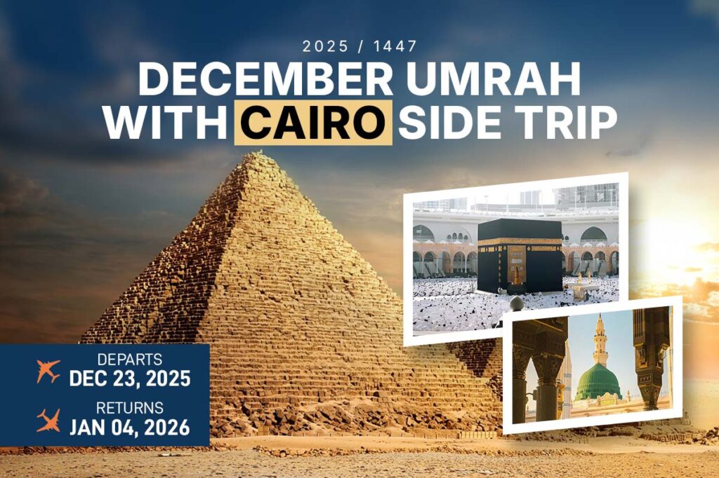 Umrah with Cairo side Trip