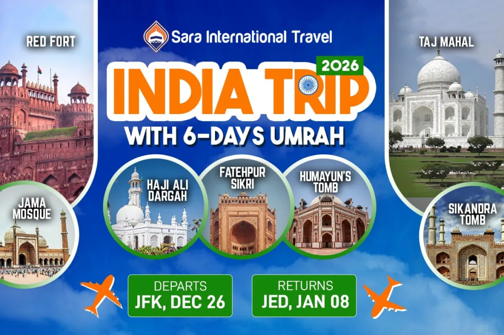 India trip with umrah
